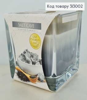 Аромасвічка стакан  SALT CAVE  170 г/32год., snk 80-313  BISPOL  313002 фото
