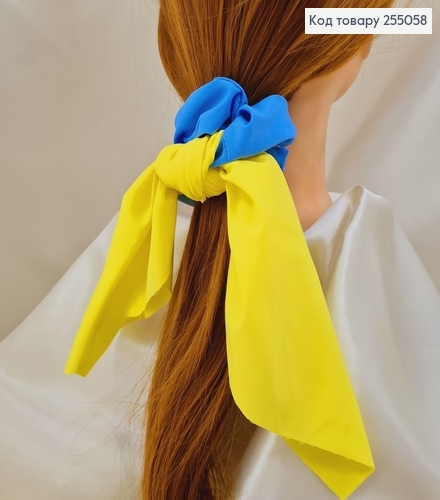 Резинка Твилли желто-голубая (ручная работа, Украина) 255058 фото 2