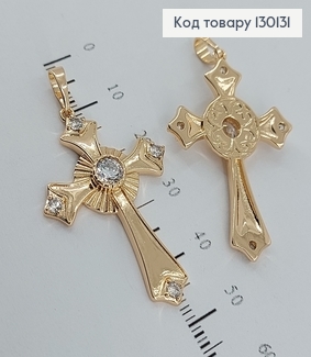 Хрести 3,5*2,5см медичне золото Xuping  130131 фото