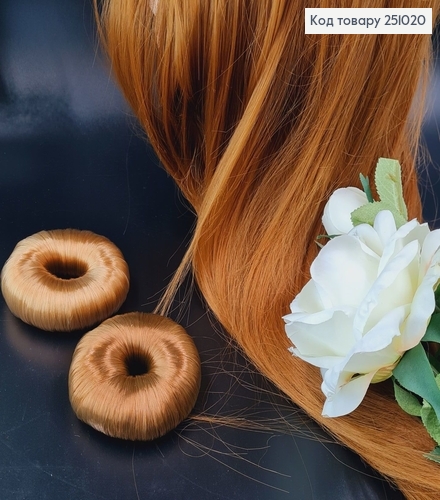 Пончик - шиньон для волос в асс. 251020 фото 1