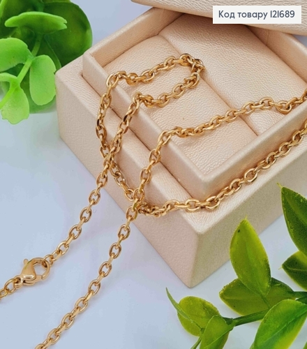 Ланцюжок Якірне плетіння, ширина 3мм, довжина 45см, Xuping 18K 121689 фото 1