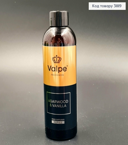 Заправка для дифузора "AGARWOOD & VANILLA", 180мл, Valpe, Bispol, Польща,VR-001-001 311119 фото 1