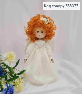 Кукла девочка "Ангелочек", (рыжие волосы), высота 26см, ручная работа, Украина 333033 фото