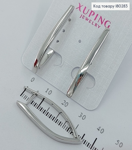 Сережки   стріли срібні Xuping 18К 180283 фото 1