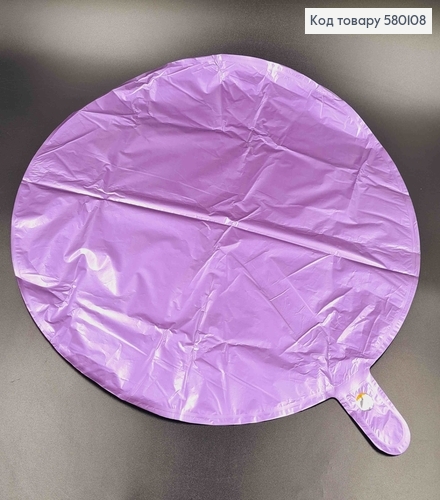 Набор фольгированных шариков 5шт. Фиолетового цвета, круглой формы 580108 фото 1