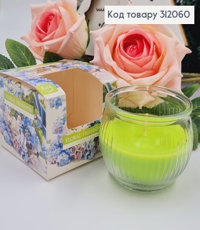 Аромасвеча  стакан BISPOL Цветочная свежесть 80 г/18 годин,sn 69 - 358 312060 фото
