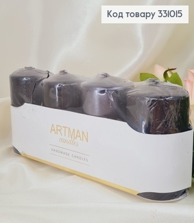Набір свічок  Artman 4 шт мікс чорних 6х90 4х48г фото