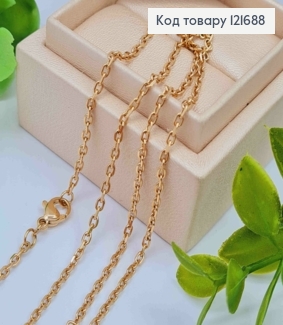 Ланцюжок Якірне плетіння, ширина 2мм, довжина 45см, Xuping 18K 121688 фото