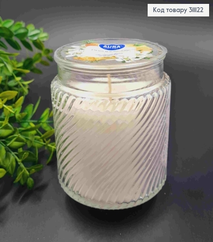 Арома свеча стакан AURA "Pineapple - Lily", 250 г/40 часов, AC-001-477 311122 фото 1
