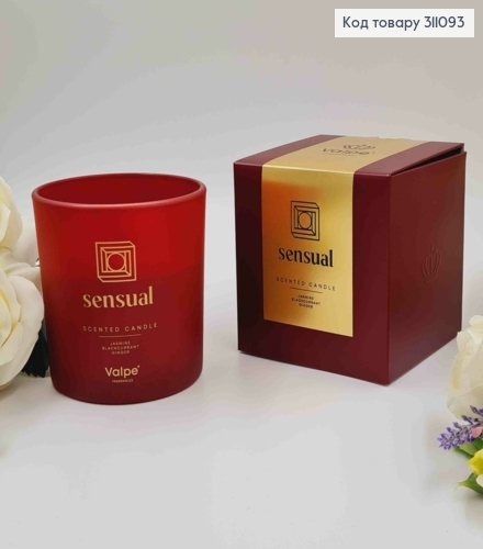 Аромасвічка BISPOL, VALPE fragrances, SENSUAL 300 г/ 40 годин 311093 фото 1