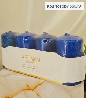 Набор свечей Artman 4шт микс синих  6х90 4х48г фото