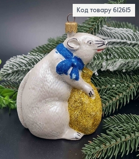 Фигурка Новогодняя Крыса с подарком в ассортименте, Украина 612615 фото