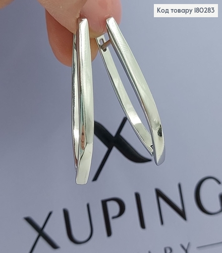 Сережки   стріли срібні Xuping 18К 180283 фото 2