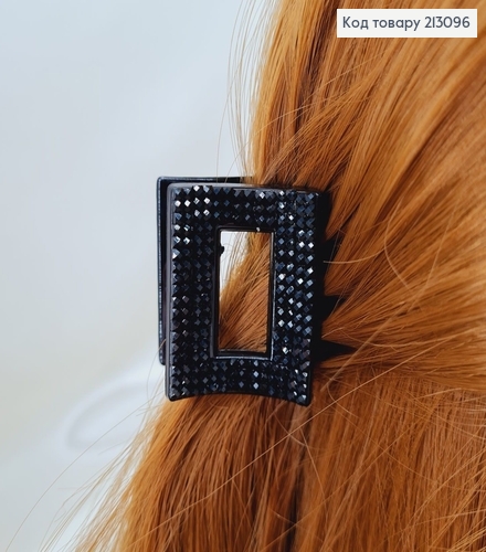 Краб пластик черный в камне 3,5 см 213096 фото 1