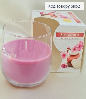Аромасвечи стакан BISPOL Сад Спа 130 г / 24 часов, 71-254 312039 фото