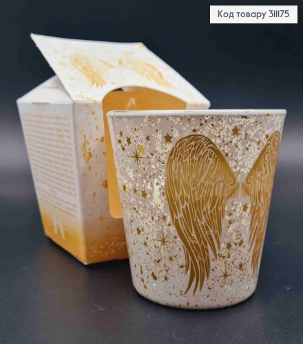 Аромасвічка  стакан ''Royal Wings",  115г/ 30год.,BARTEK, Poland 311175 фото 1