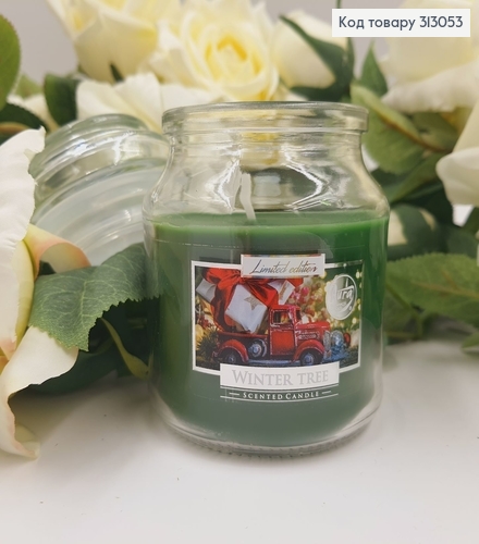Аромасвеча в банке BISPOL Зимние Дерево 120г/28 часов 71-348 313053 фото 1