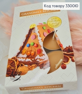 Аромасвічка таблетка BISPOL Кухня бабці 6 шт/4 годин, 15-88 330010 фото