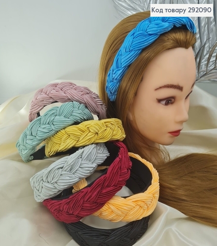 Обруч косичка жатка в асс. 292090 фото 1