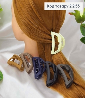 Краб пластик, широка дуга, 6см, кольори в асорт 212153 фото