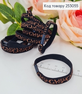 Резинка черная,  "Gucci"в асор. 253055 фото