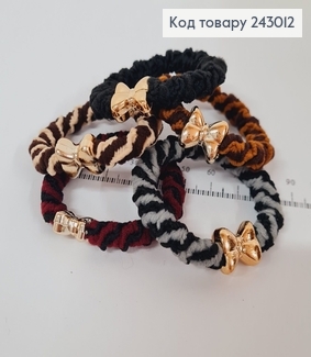 Резинка з бантиком в асорт.10 шт/уп ціна за уп. 243012 фото