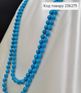 Буси 0,6см, цвет ГОЛУБОЙ МРАМОР, длина 160см 236275 фото