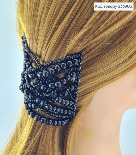 Заколка Монтера для волос черная  233903 фото 1