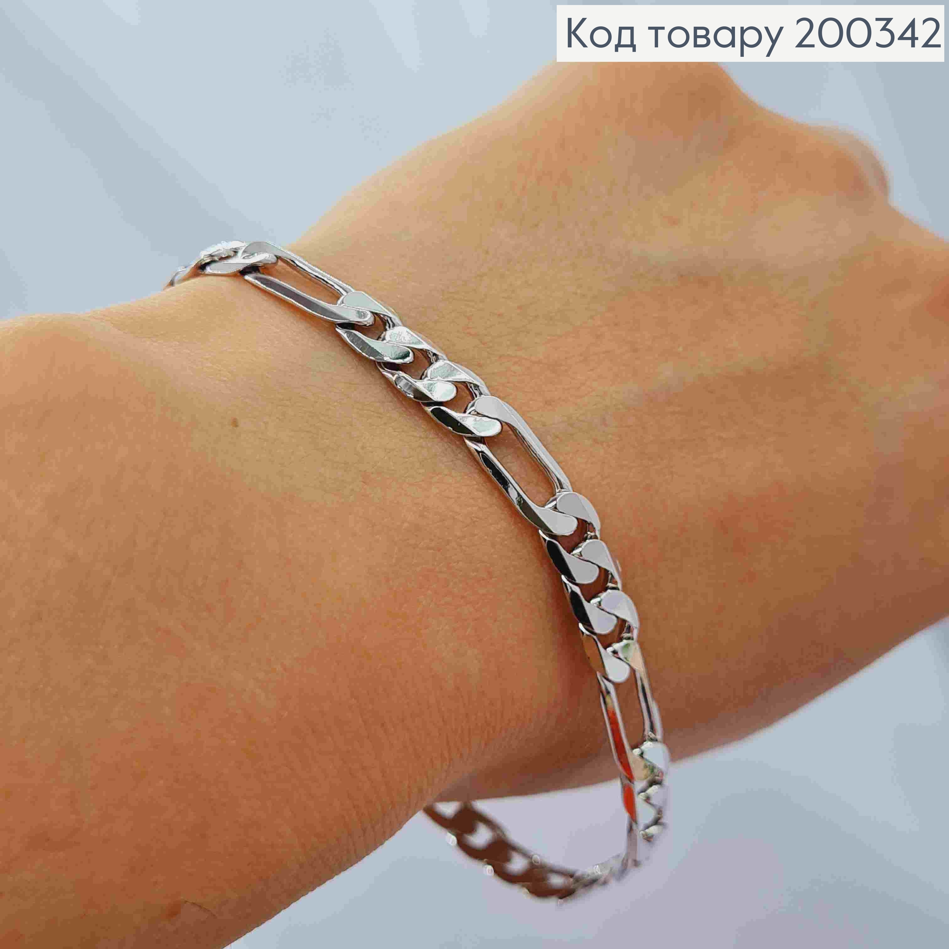 Браслет родовой плетение КАРТЬЕ, ширина 6мм, длина 19см, Xuping 200342 фото 1