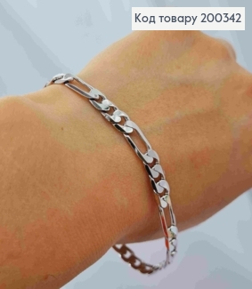 Браслет родовой плетение КАРТЬЕ, ширина 6мм, длина 19см, Xuping 200342 фото