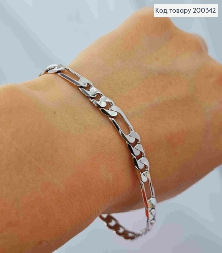 Браслет родовой плетение КАРТЬЕ, ширина 6мм, длина 19см, Xuping 200342 фото 1