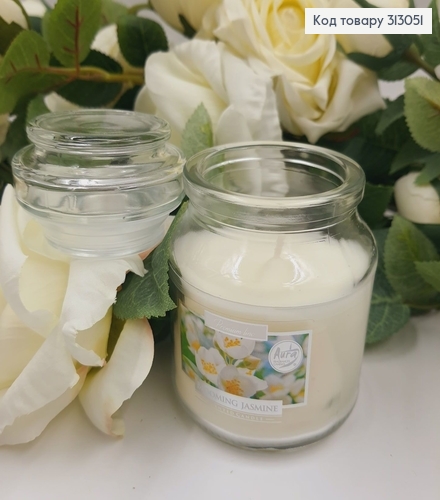 Аромасвеча в банке BISPOL Цветущий Жасмин 120г/28 часов 71-169 313051 фото 1