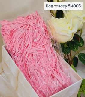 Наполнитель тишью розовый 100 гр 514003 фото