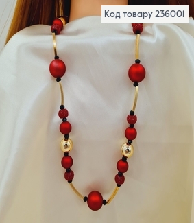 Біжутерія на шию з бусинками 100+ 7 см 236001 фото