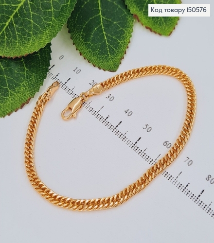 Браслет 4мм, длина 20см, Xuping 18K 150576 фото 1