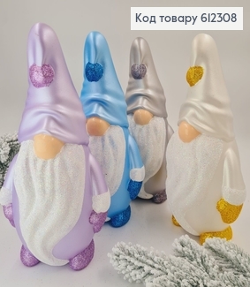 Новорічна фігура СКАНДИНАВСЬКИЙ ГНОМ в асорт., 29*15см, Україна 612308 фото