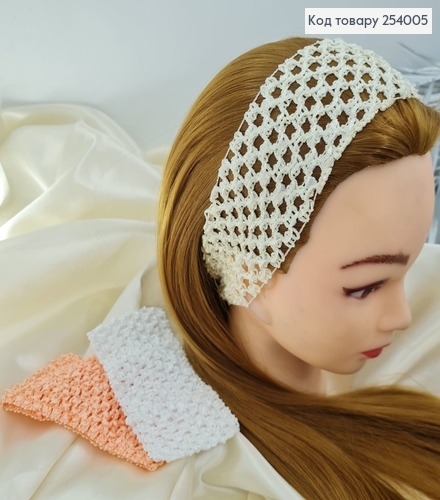 Пов'язка в'язана (заготовка) 15*7 см в асорт. 254005 фото 1