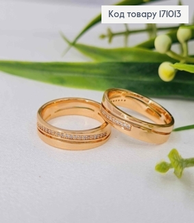 Перстень "Блеск" с Блестящими камешками, Xuping 18К 171013 фото