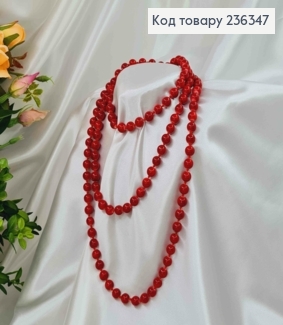 Намисто з перлинок 10мм, Бордові, 150см 236347 фото