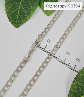 Цепочка родственная, панцирное петение, шир. 3,5мм, дл. 55см, Xuping 190394 фото