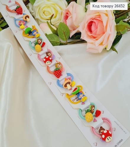 Резинка детская Лялечка 20шт/уп. 261132 фото 1