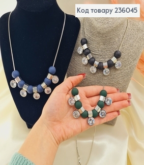 Біжутерія на шию підвіска Космічна 46 + 8 см 236045 фото