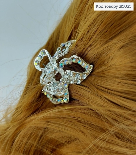 Краб металл роскошные камни 4 см 215025 фото 1