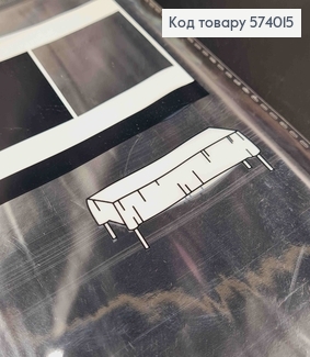 Скатертинка для столу, Срібного кольору, 137*183см 574015 фото