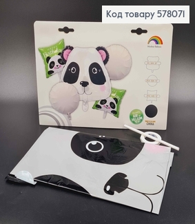 Набор фольгированных шаров "Панда", 4шт(18'')+1шт(Панда30') 578071 фото