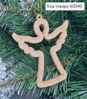 Новорічна фігура Янгол КАПУЧІНО, 9*9см, Україна 612540 фото