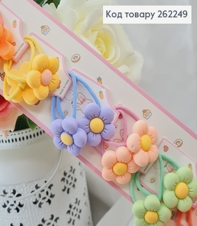 Резинки детские "Цветок Жизни", 20шт/уп 262249 фото