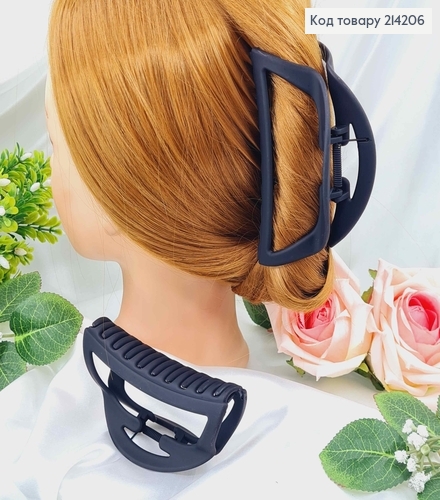 Краб каучук, матовый черный, удлиненная Трапеция, 11,5см 214206 фото 1