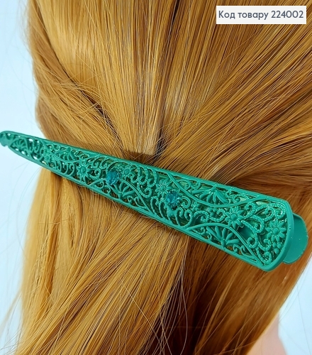 Заколка стріла метал кружево з камінцями 13 см в асор. 224002 фото 5