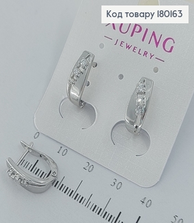 Серьги   медзолото Xuping 180163 фото